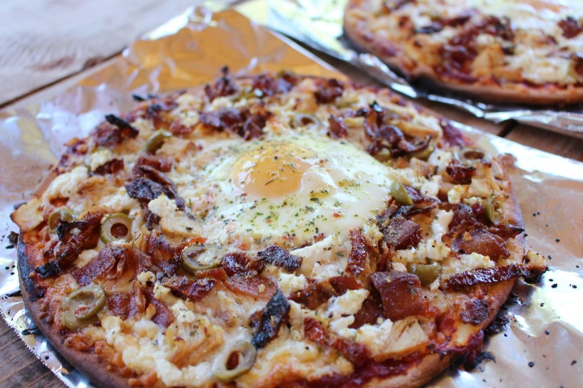 Gluten Free Breakfast Pizza