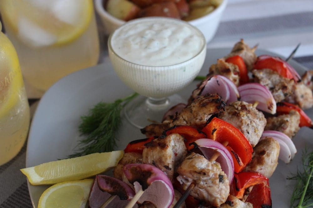 Chicken and Veggie Skewers