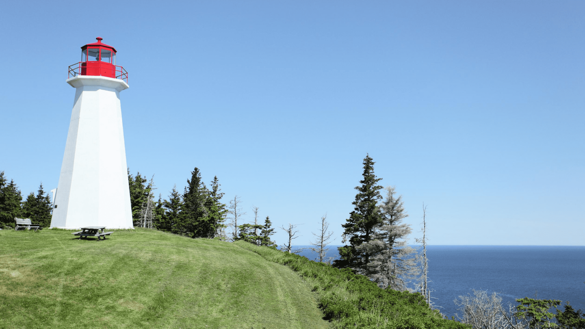 Cape George Lighthouse in Antigonish