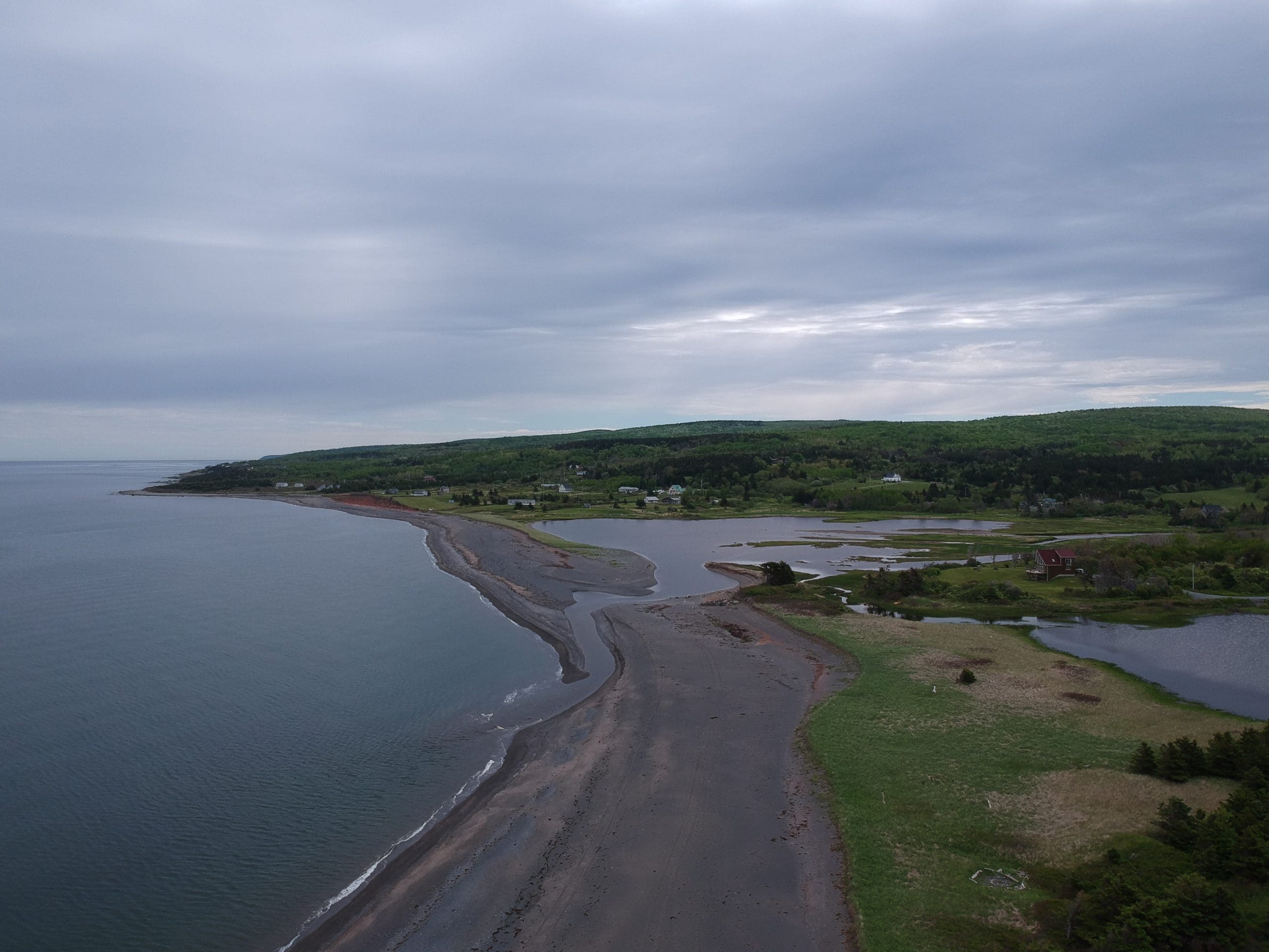 Malignant Cove Beach in Antigonish Nova Scotia