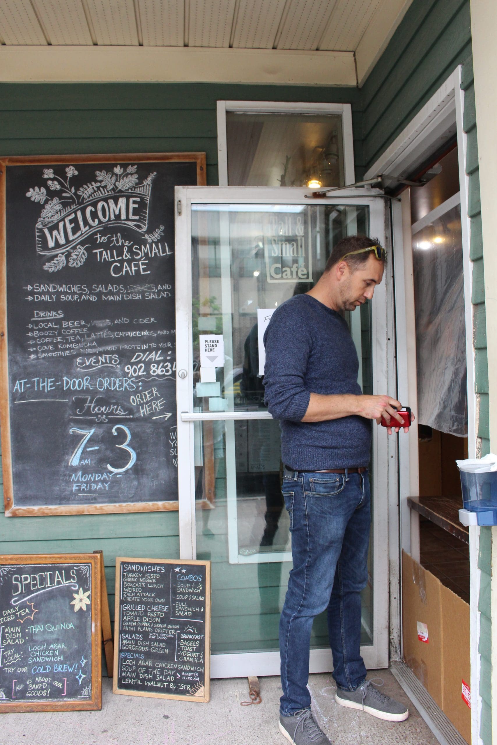 Tall and Small Cafe in Antigonish