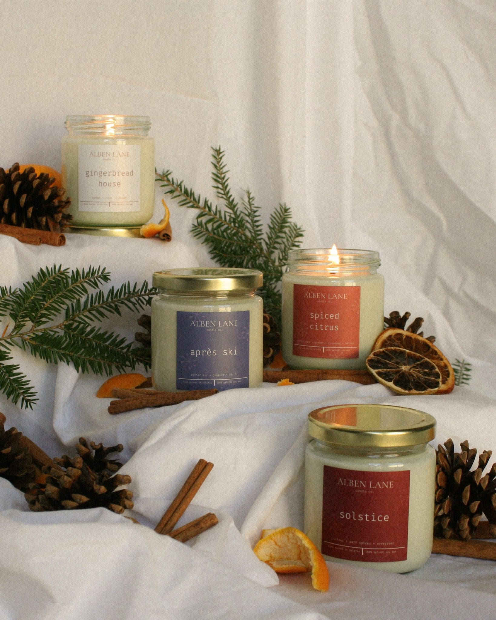 Alben Lane Candle Co Local Gift Guide