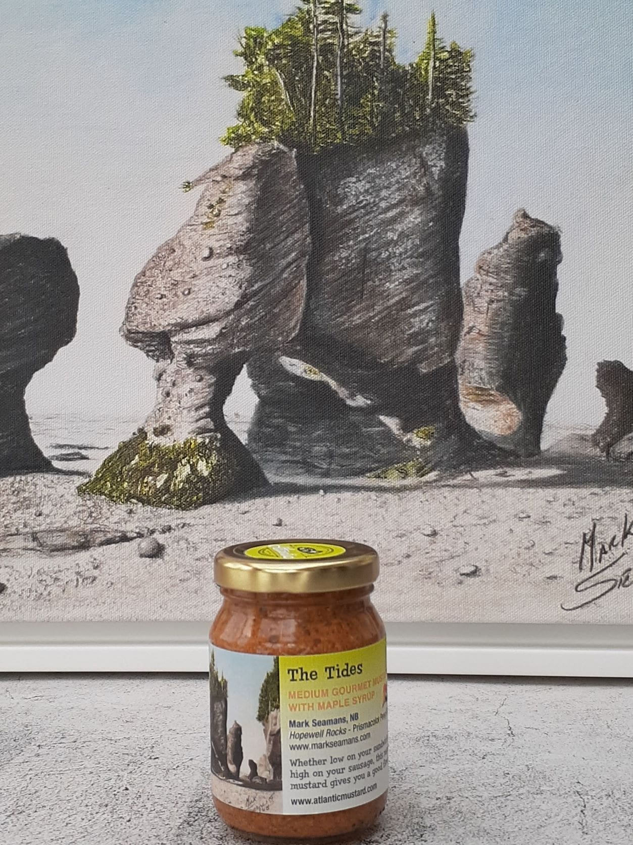Maple Mustard - Hopewell Rocks Foodie Gifts Atlantic Mustard