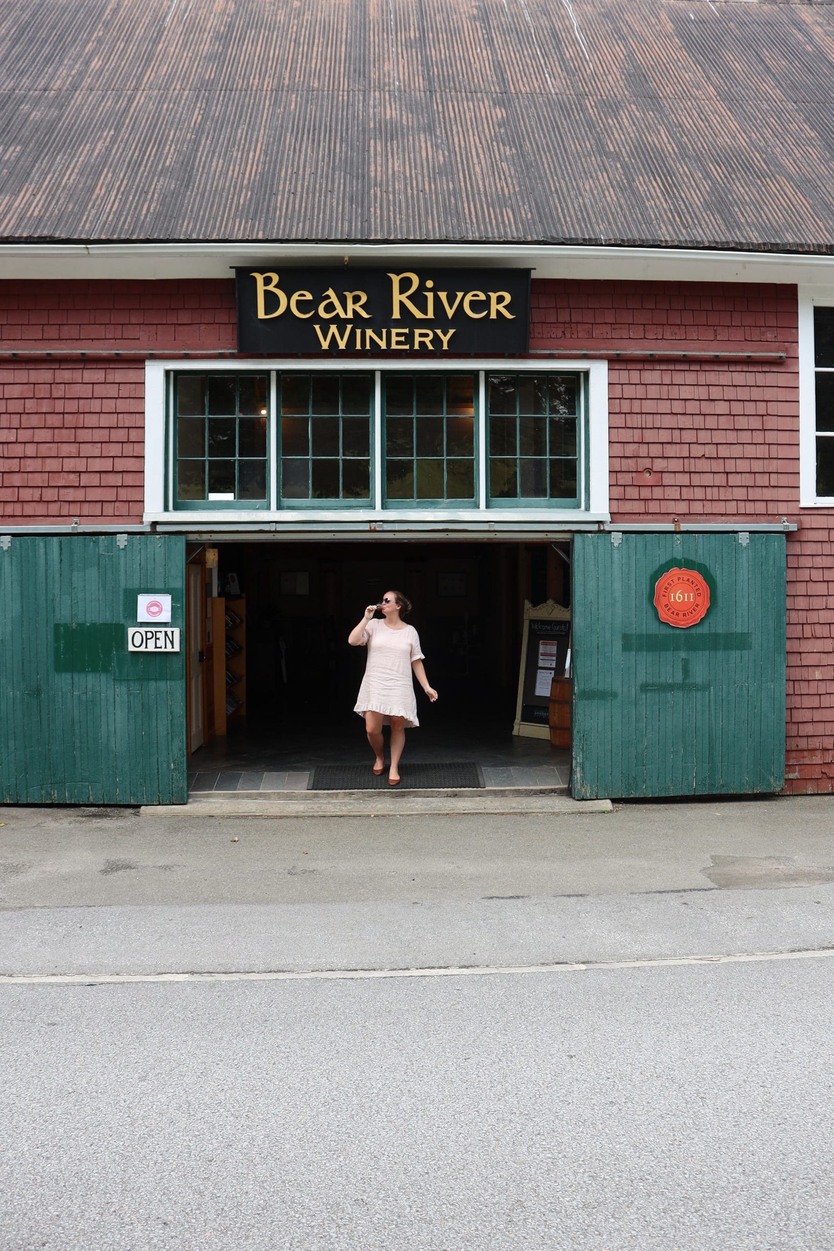 Bear River Winery Digby Road Trip