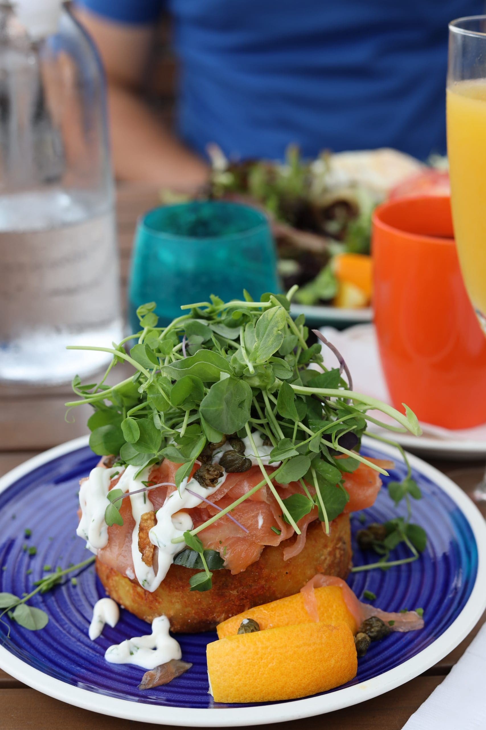 Pickford and black salmon cakes