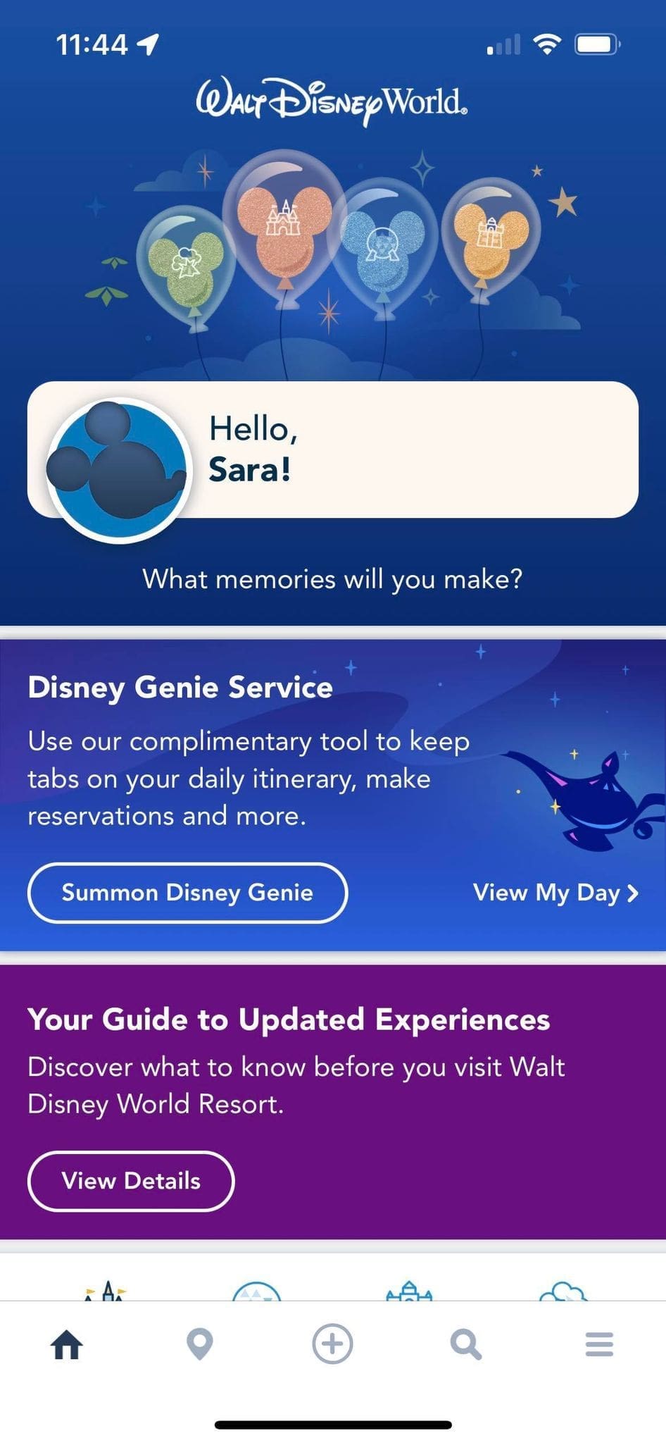 Disney Genie Service