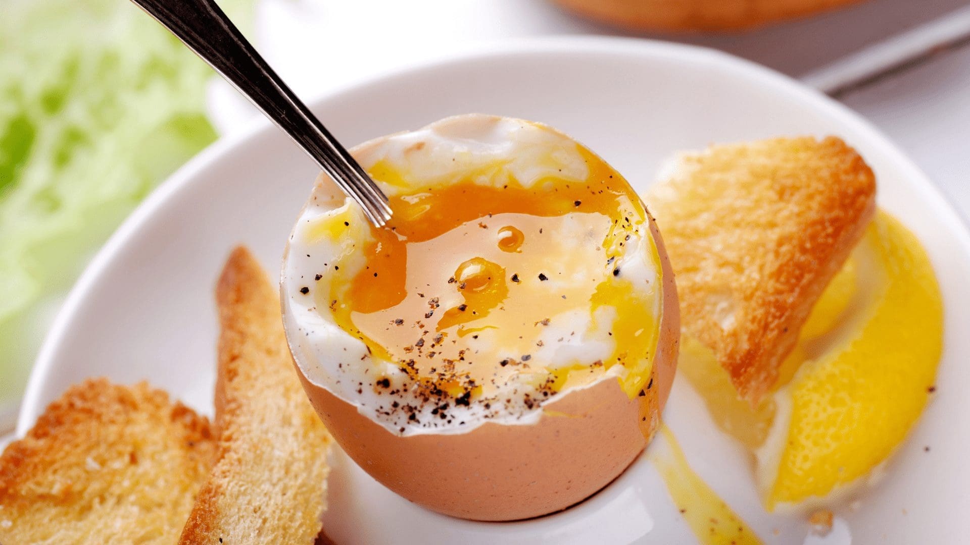 soft boiled eggs