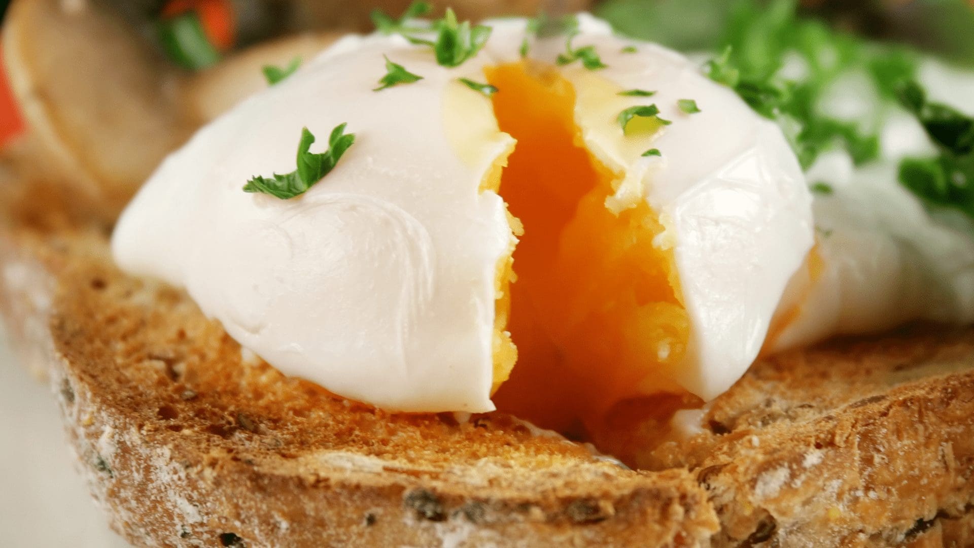 medium poached eggs