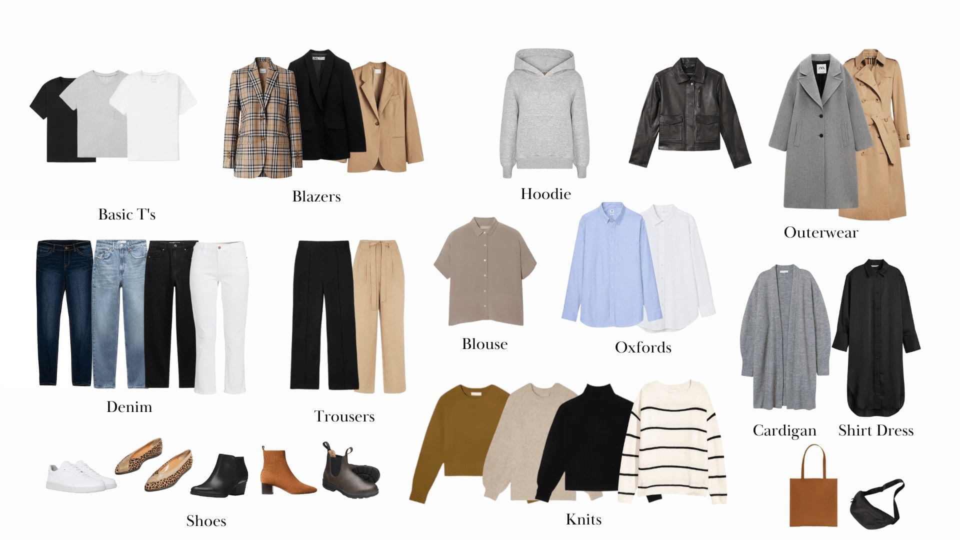 Capsule Wardrobe Basics | DASHBOARD LIVING